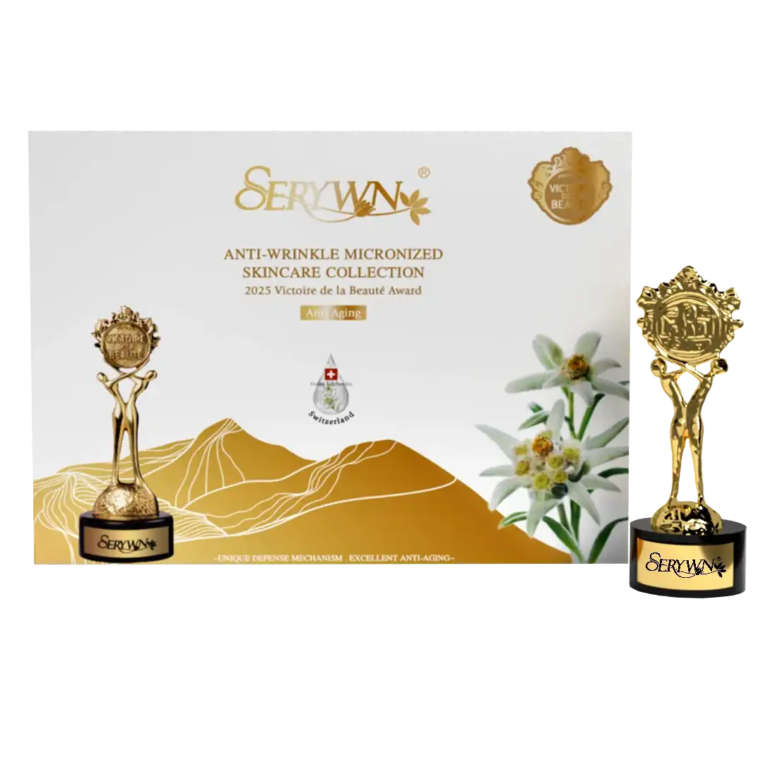Serywn Anti Wrinkle Skincare Collection Packaging